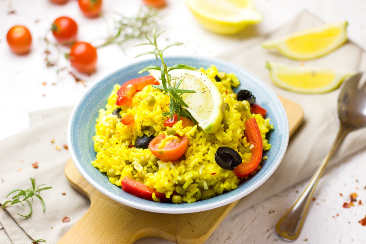 Fried rice is best with dry fruits for breakfast