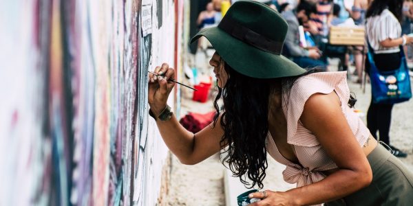Before painting, you should think and feel