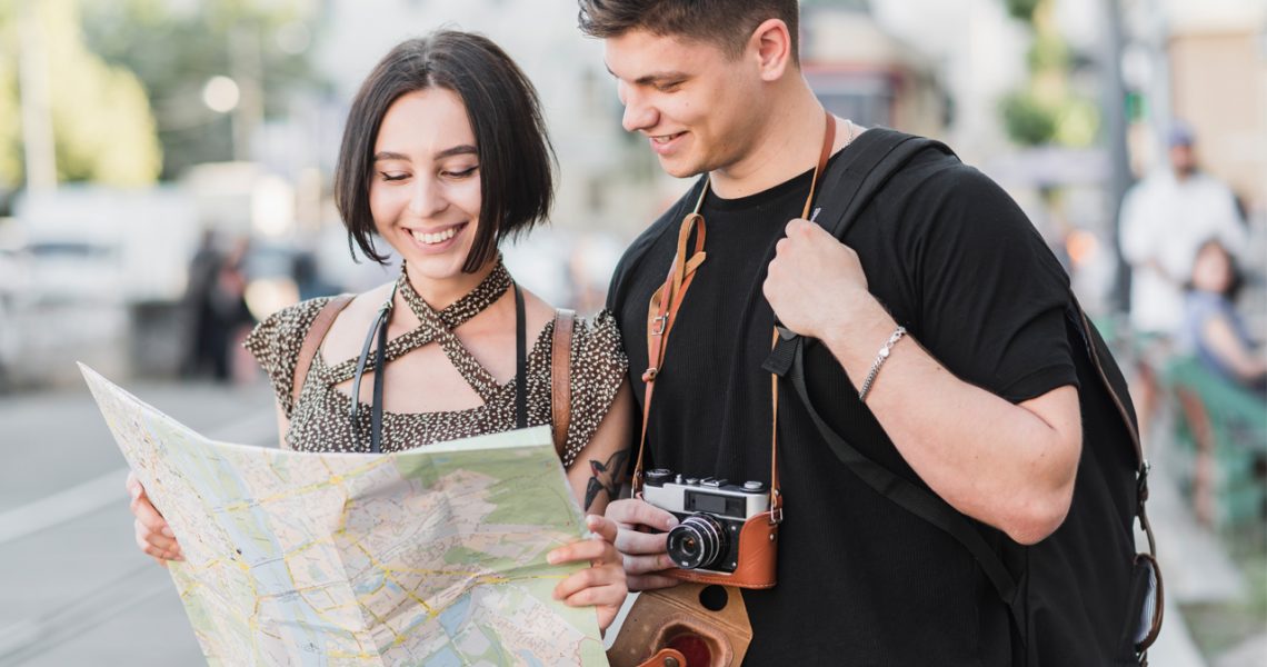 Get your own map before travelling