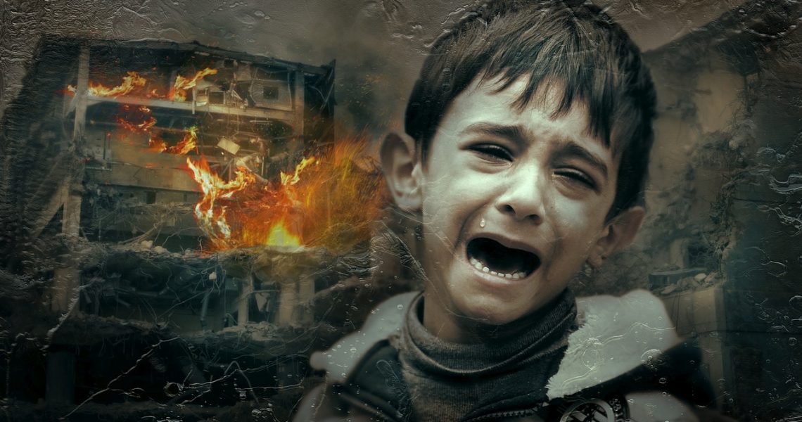 Unknown bomb blast made people on fire