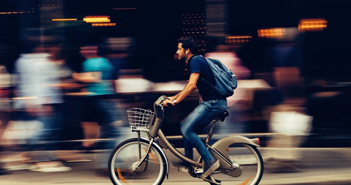Bicycle are best for delivering in short distances